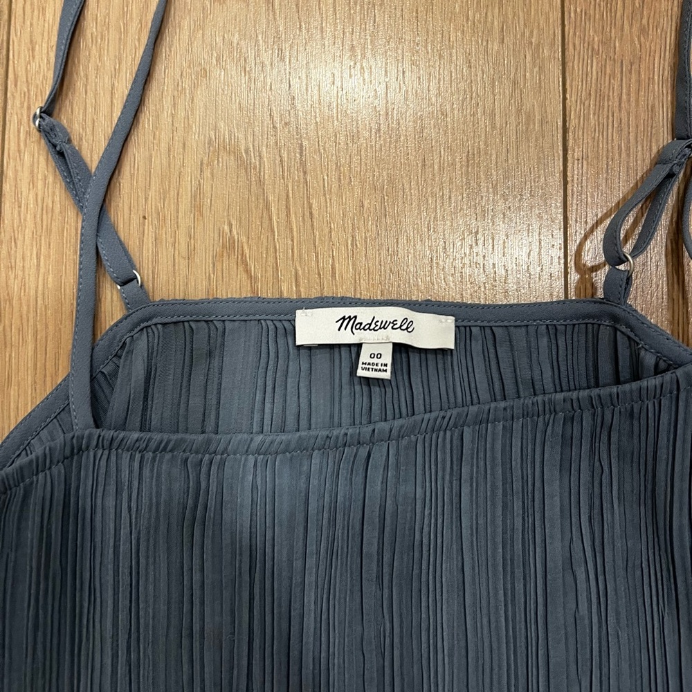 Madewell Goldie Dress Plisse - Picture 3 of 4